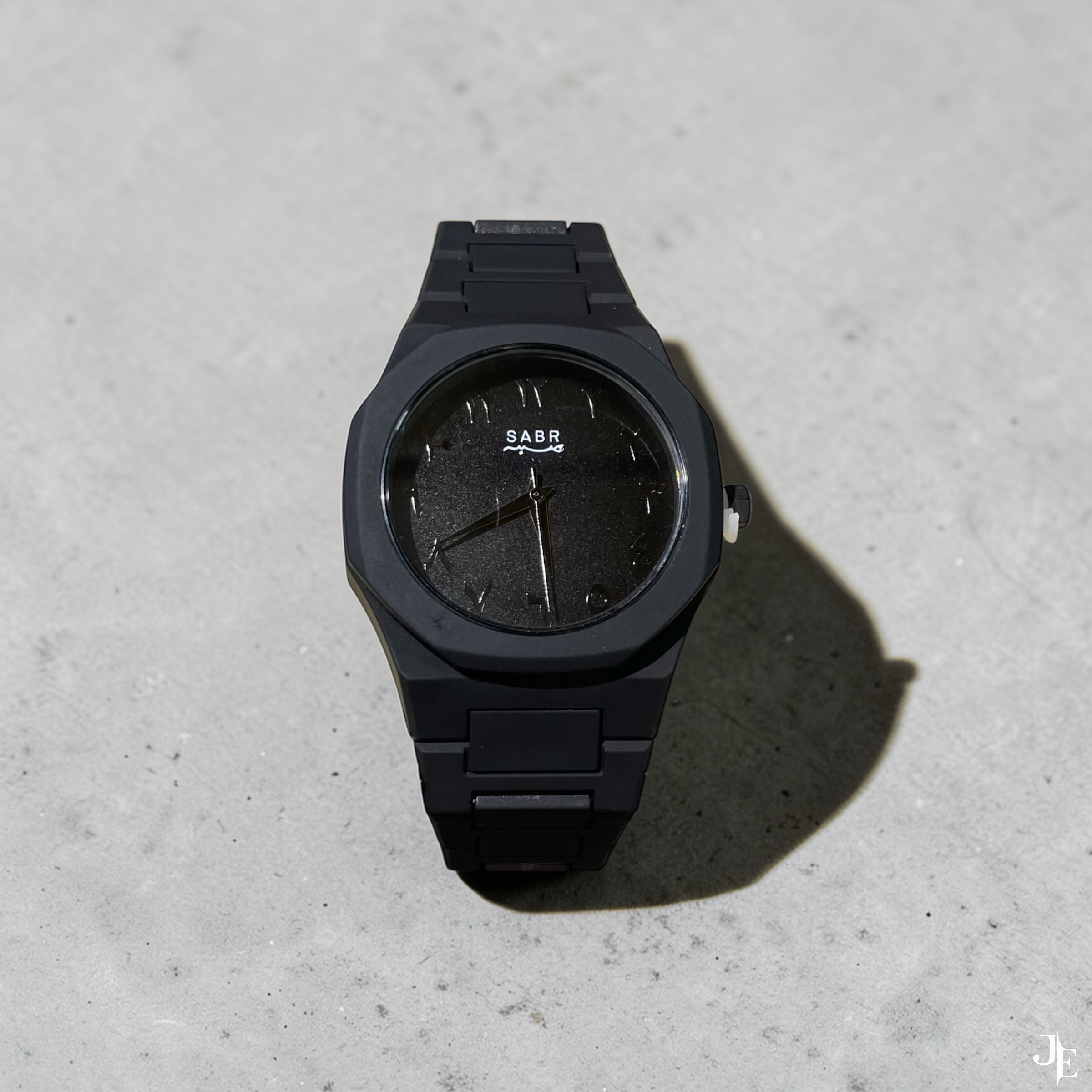 SABR Premium Matte Black Analog Watch for Men – Stylish Minimal Wrist Watch - Image 6